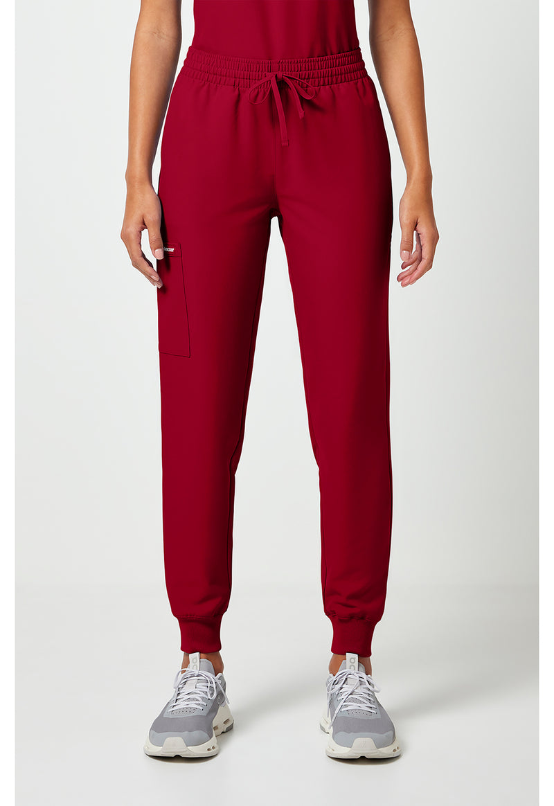 RED - Cherokee WW Originals Ultra Women Scrub Pants - Front View
