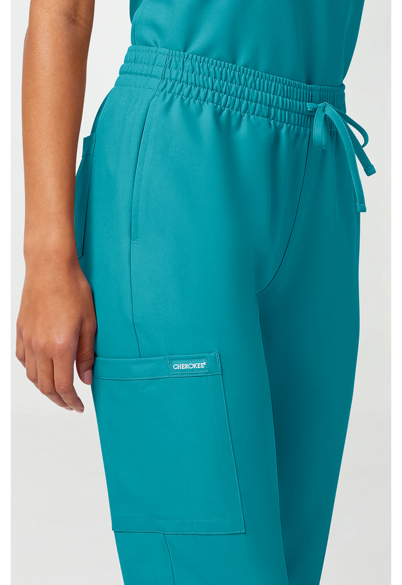 Teal Blue - Women's Mid Rise Jogger – Regular (View 3)