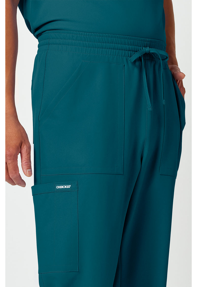 Caribbean Blue - Men's Mid Rise Jogger (View 3)