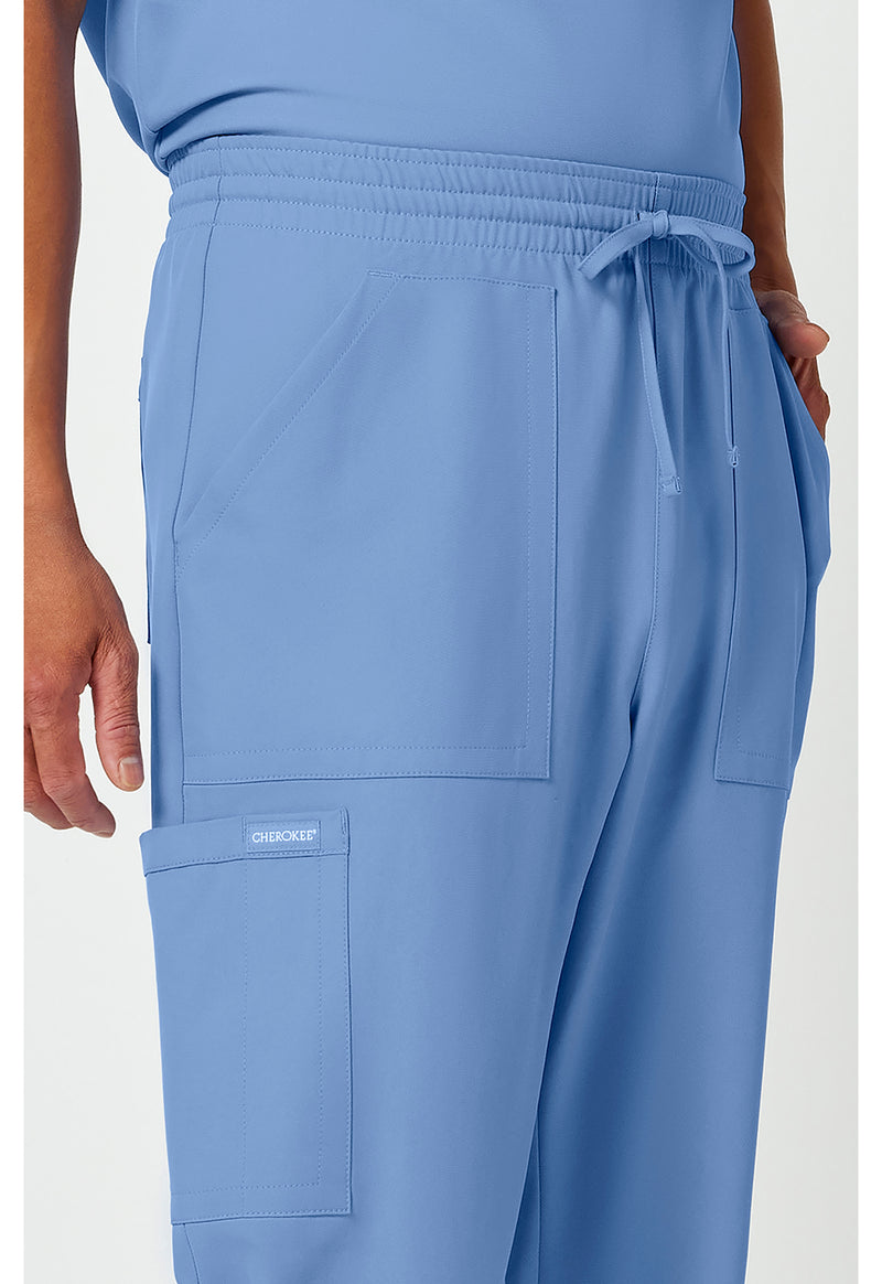 Ciel Blue - Men's Mid Rise Jogger (View 3)