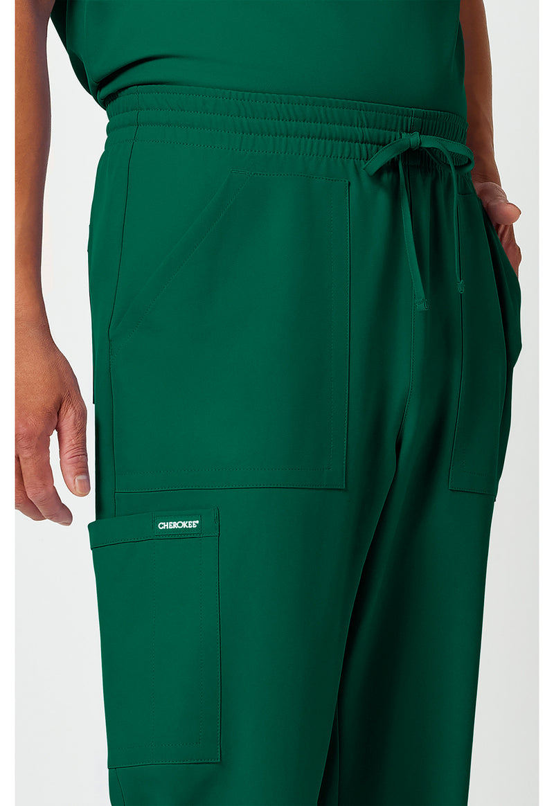 Hunter Green - Men's Mid Rise Jogger (View 3)