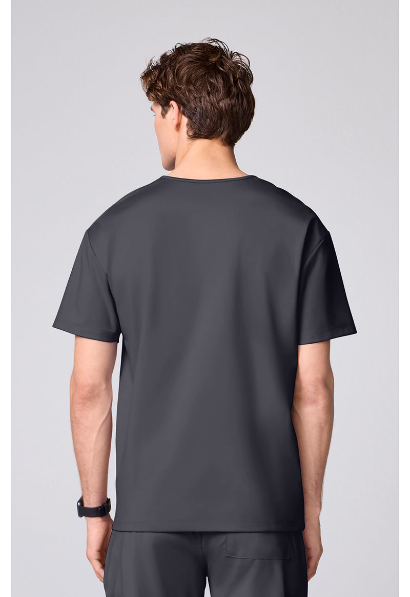 Pewter - Men's 3 Pocket V-neck Top (Back)