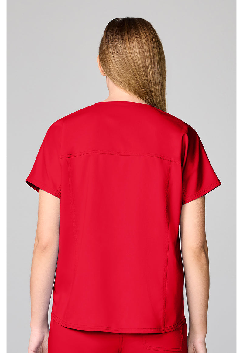 Sweet Paprika - Mandarin Collar Top (Back)