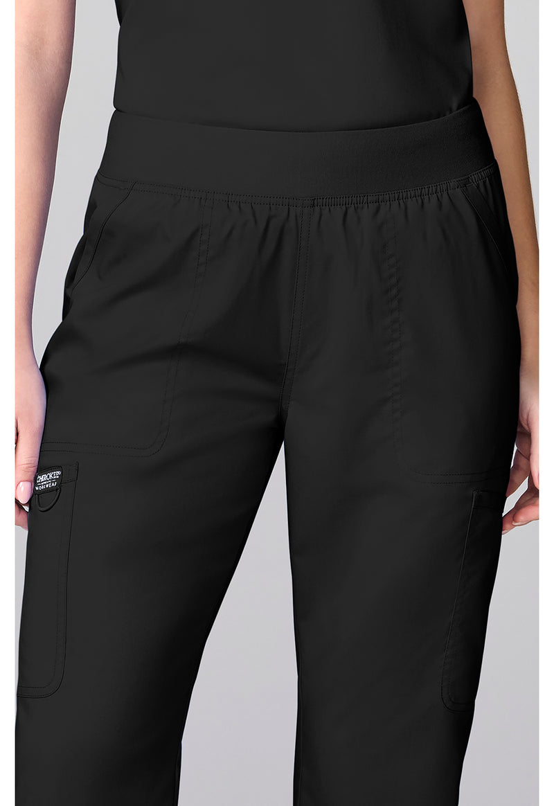 Black - Flared Cargo Pant (View 2)