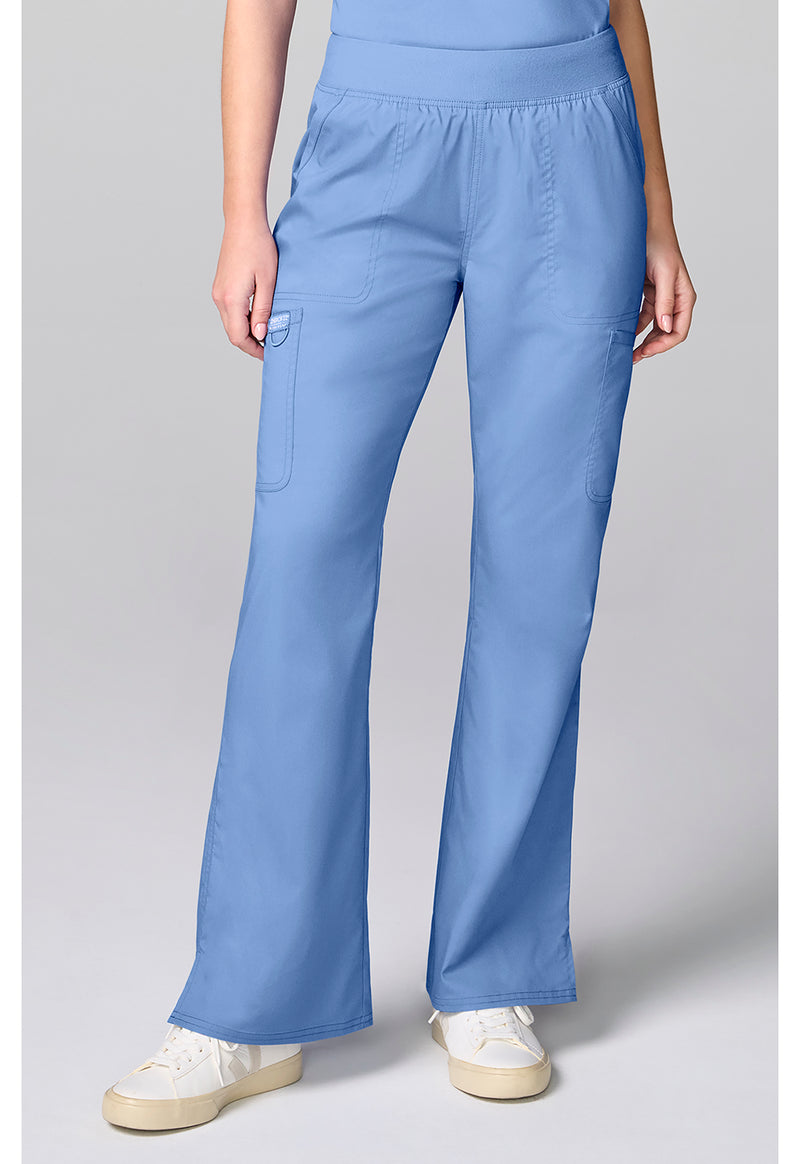 Ciel Blue - Flared Cargo Pant – Regular