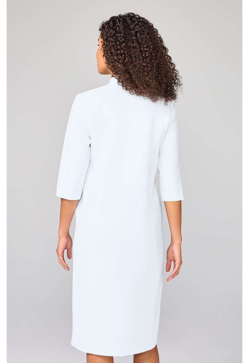 White - 3/4 Sleeve Dress (Back)