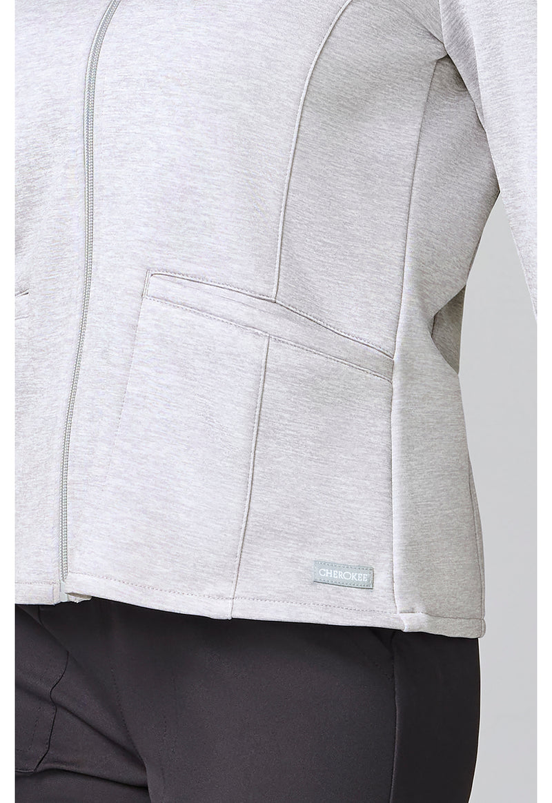 Heather Grey - Fleece Jacket (View 3)