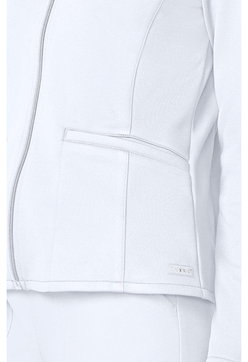 WHITE - Fleece Jacket (View 3)