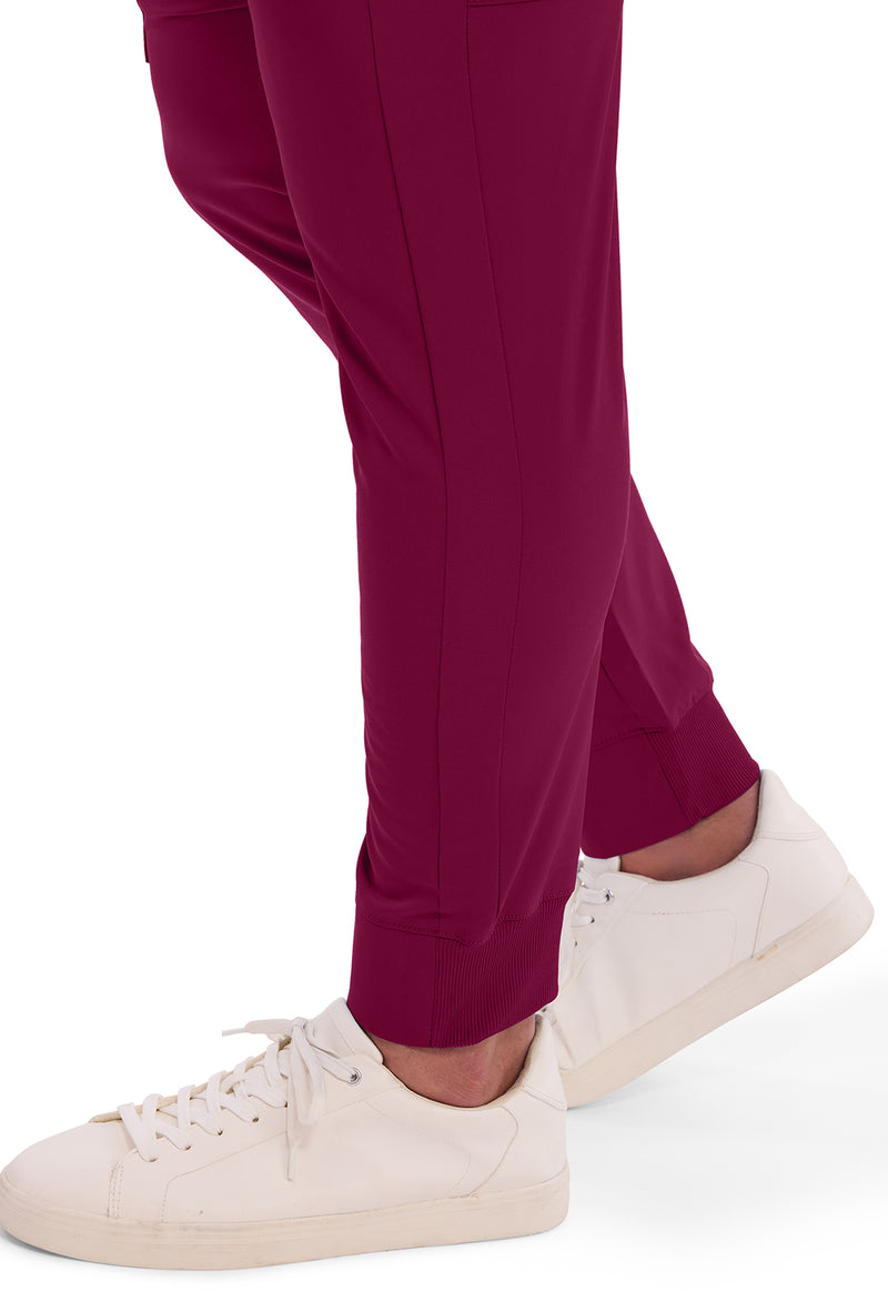 Wine - Men's Mid Rise Jogger (View 3)