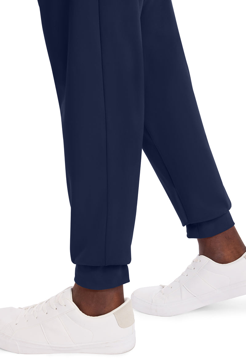 Navy - Men's 5-Pocket Jogger Scrub Pants (View 4)