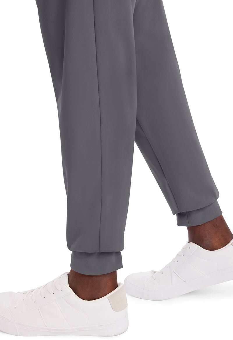 Pewter - Men's 5-Pocket Jogger Scrub Pants (View 4)