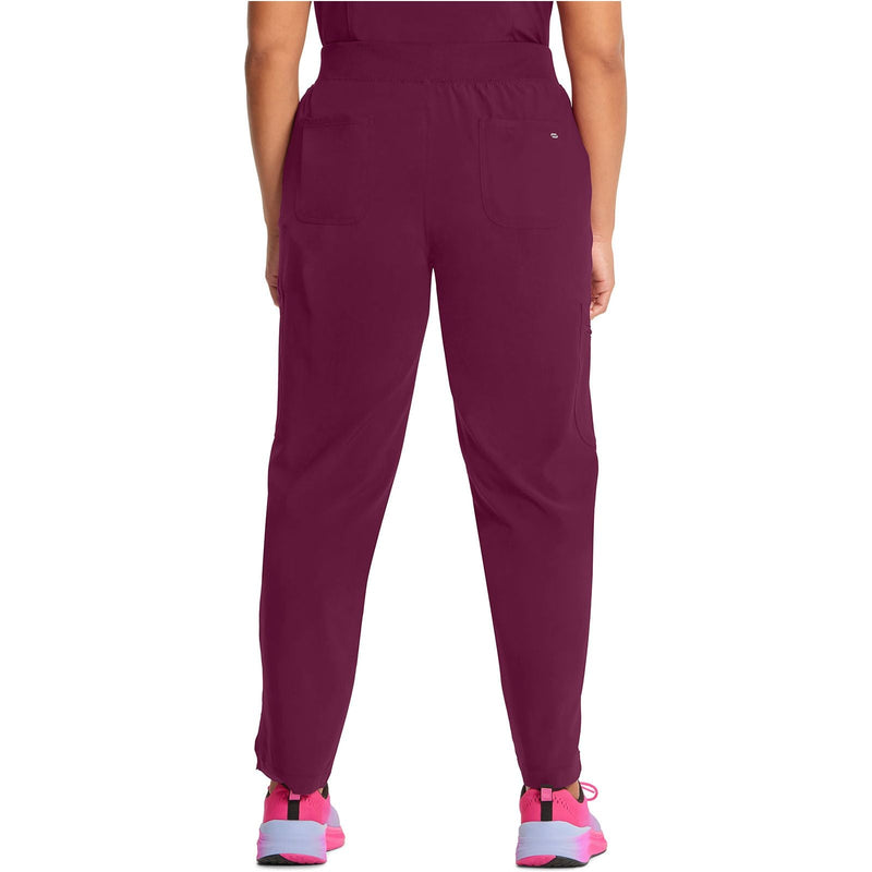 wine - Mid Rise Tapered Leg Pull-on Pant