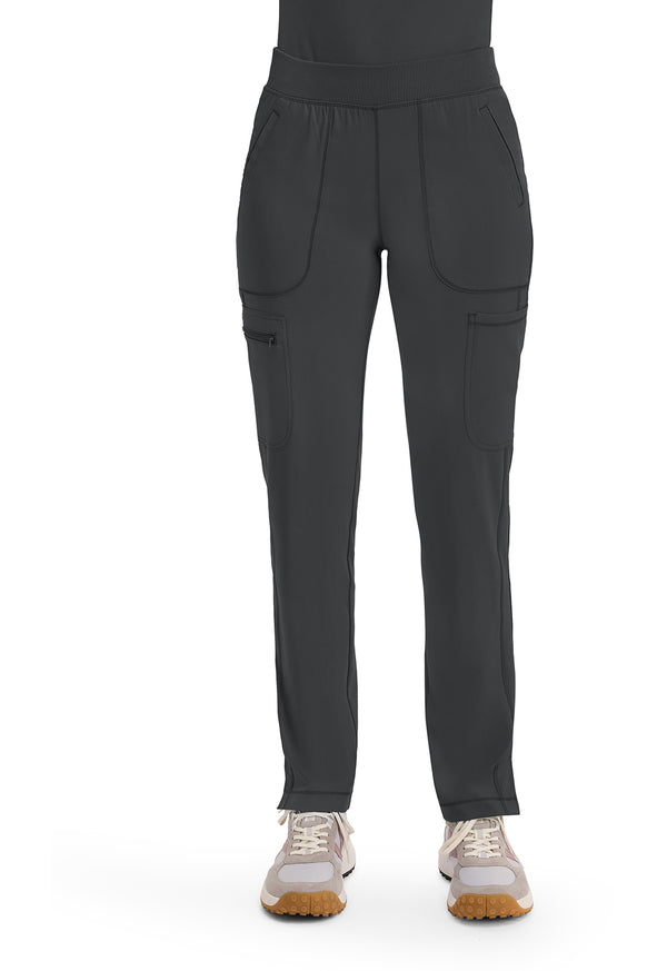 Women's Mid Rise Tapered Leg Pull-on Scrub Pants