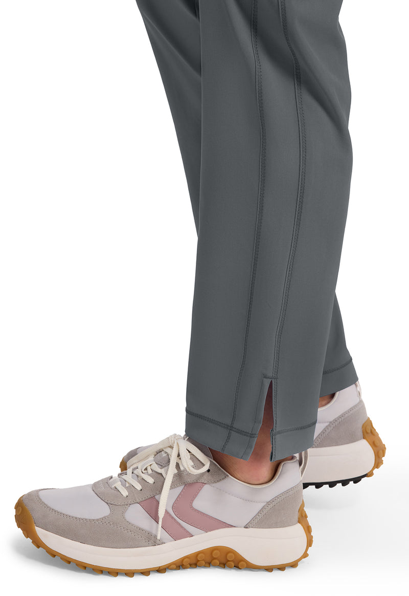 pewter - Mid Rise Tapered Leg Pull-on Pant (View 3)
