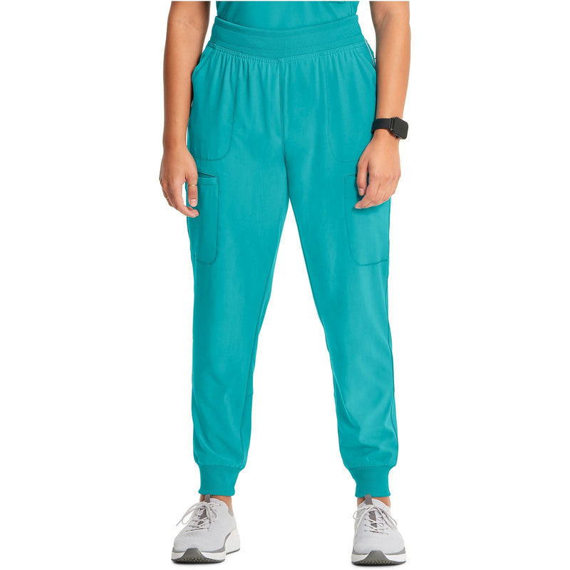 teal blue - Mid Rise Jogger