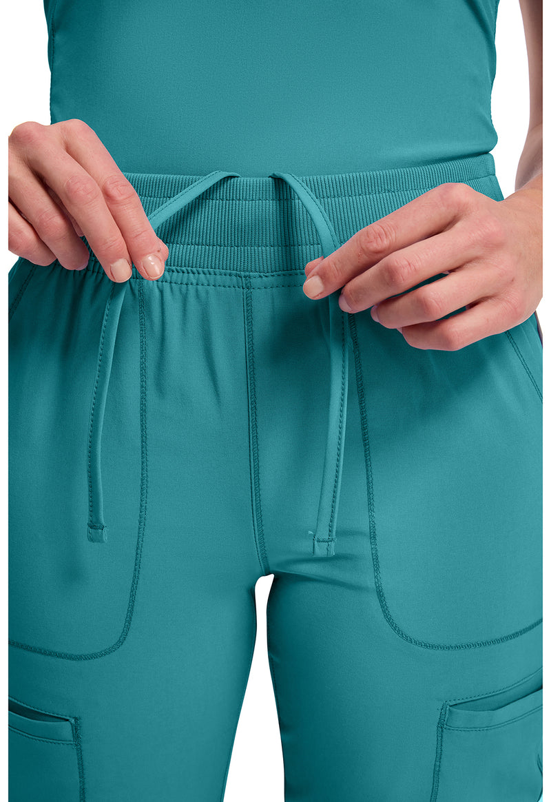 teal blue - Mid Rise Jogger (View 3)