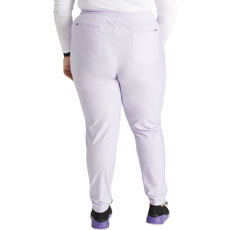lavender haze - Mid Rise Tapered Leg Drawstring Pant