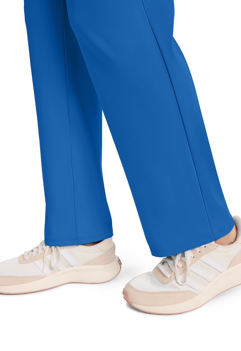 Royal - Women's 5-Pocket Straight Leg Scrub Pants – Tall (View 4)