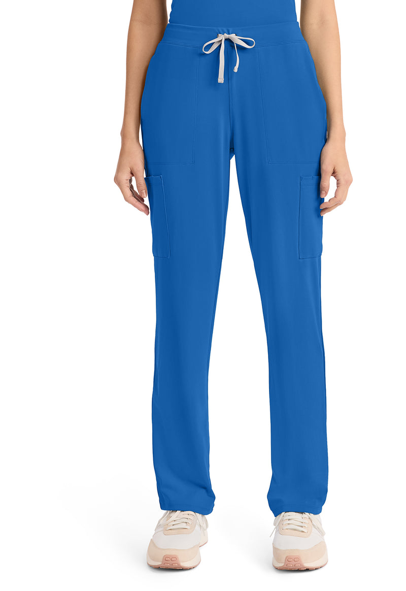 Royal - Cherokee Achieve Women Scrub Pants - Front View