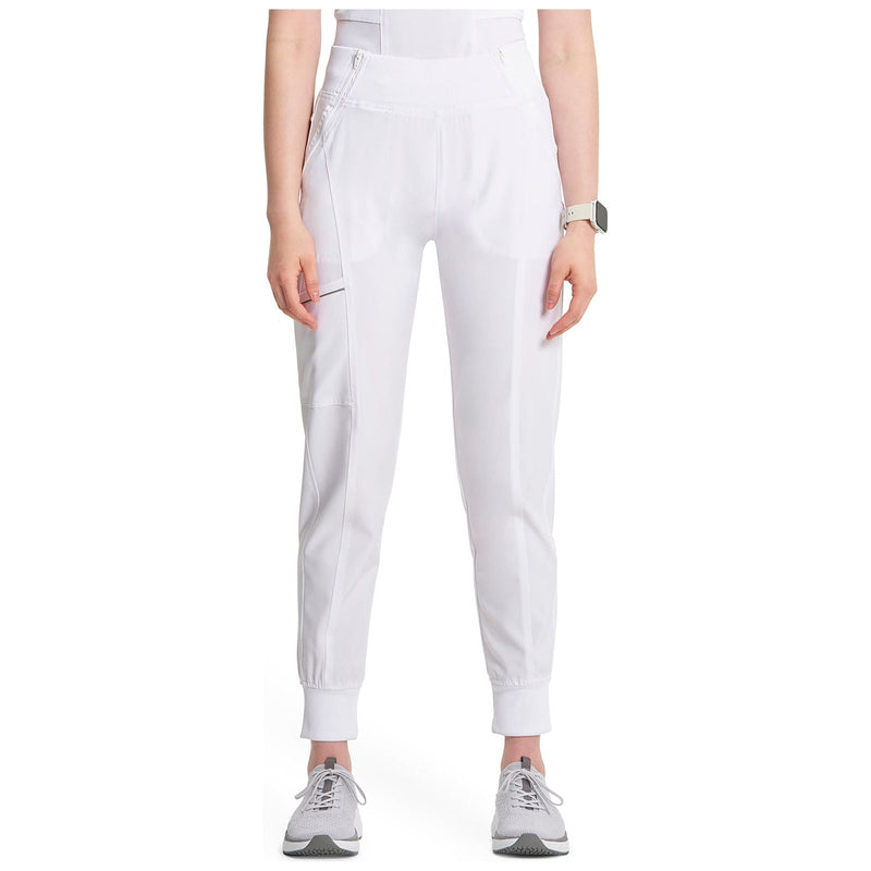 white - Mid Rise Jogger