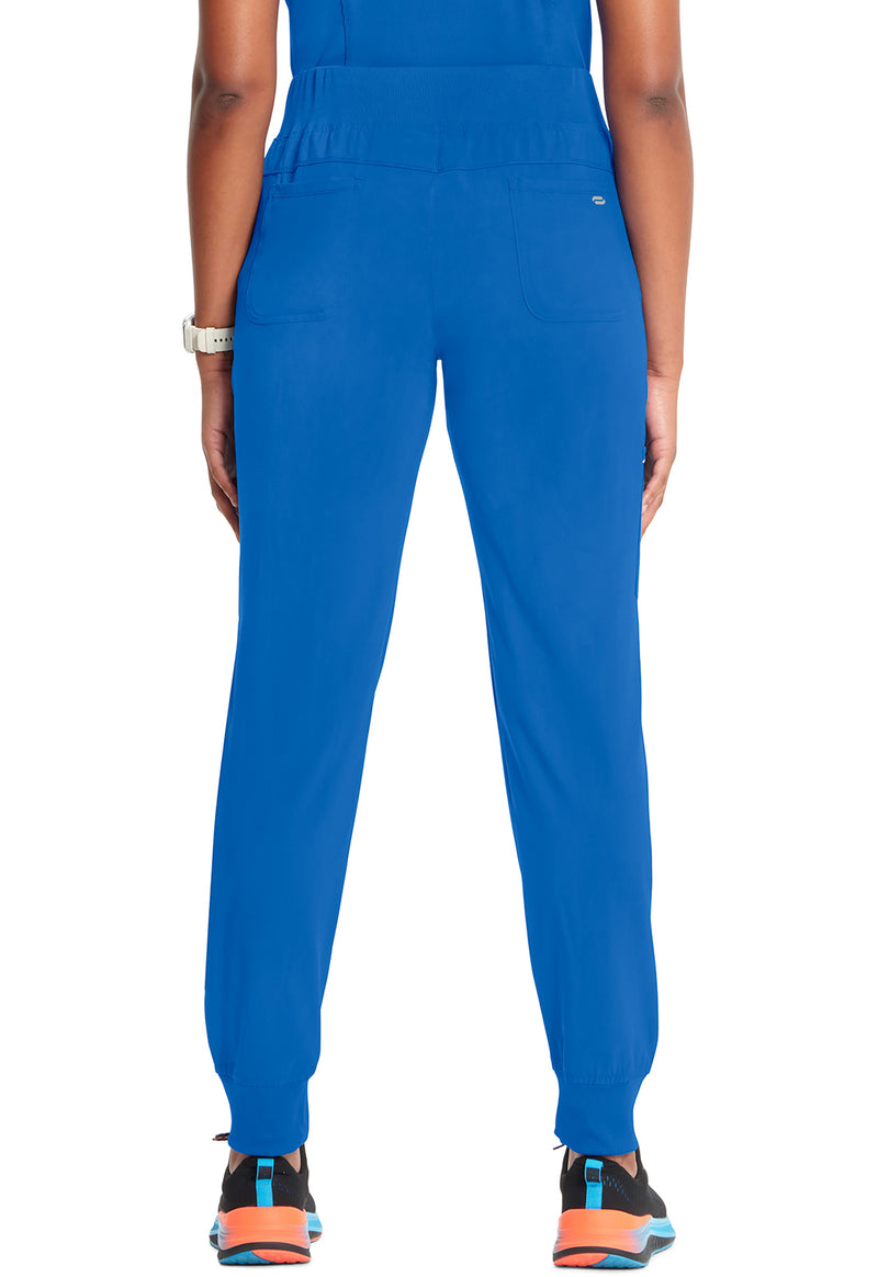 Royal - Cherokee IN Infinity Women Scrub Pants - Back View