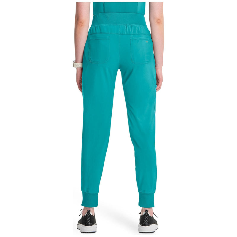 teal blue - Mid Rise Jogger