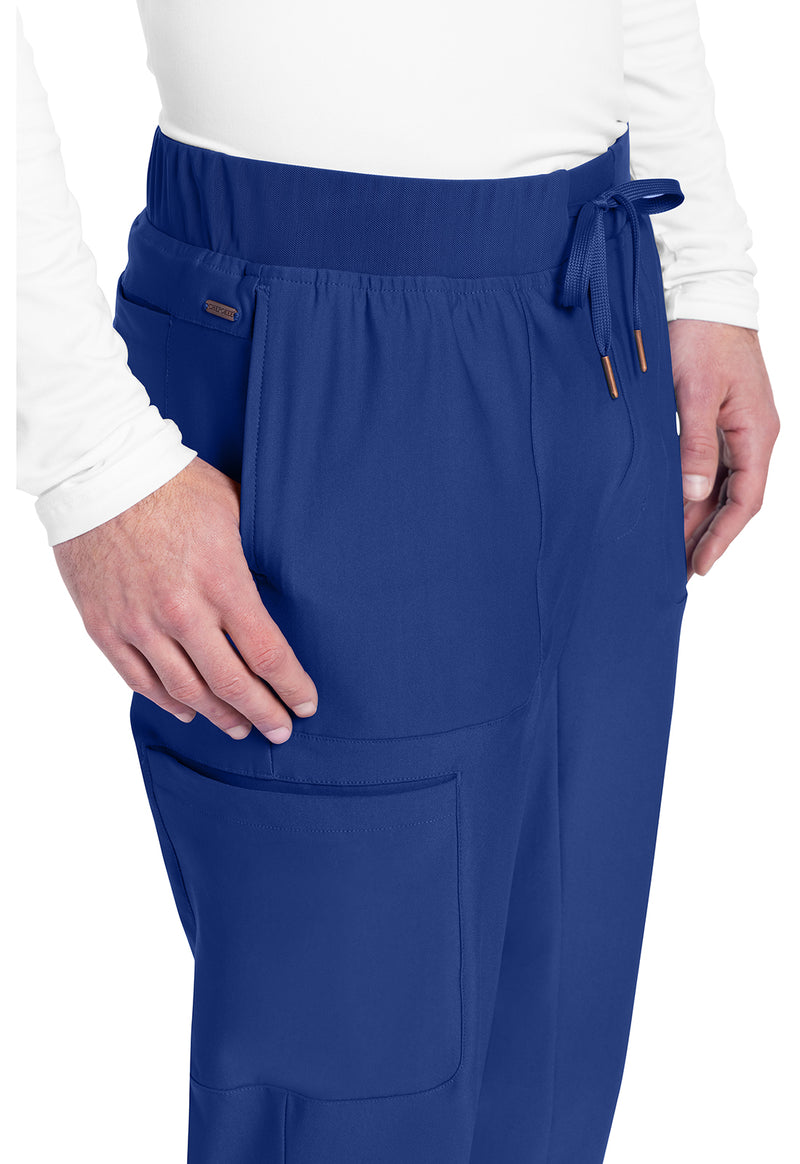 Galaxy Blue - Men's Mid Rise Jogger (View 2)