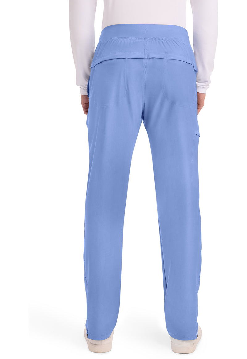 ciel blue - Men's Tapered Leg Pull-on Pant (Back)