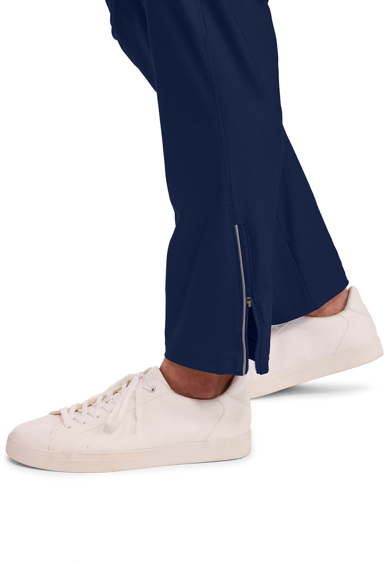 navy - Men's Tapered Leg Pull-on Pant (View 4)