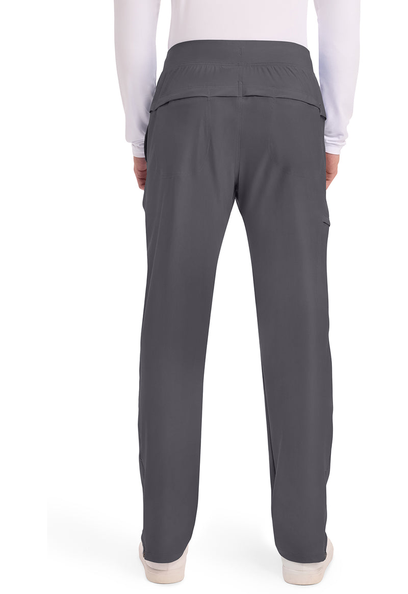 pewter - Men's Tapered Leg Pull-on Pant (Back)
