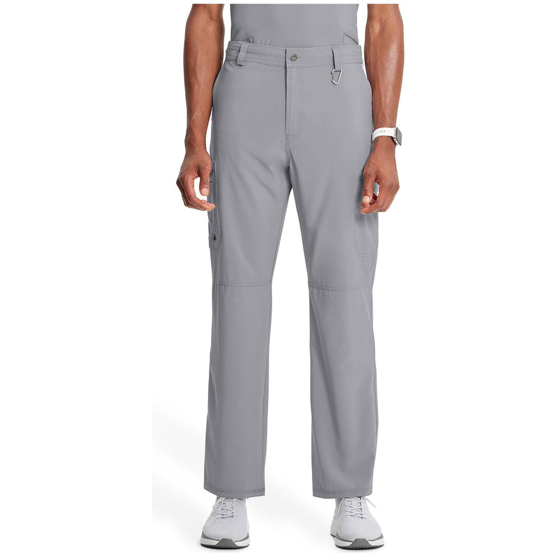 grey - Men's Fly Front Pant