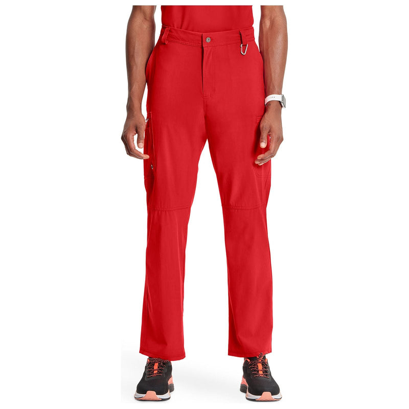red - Men's Fly Front Pant