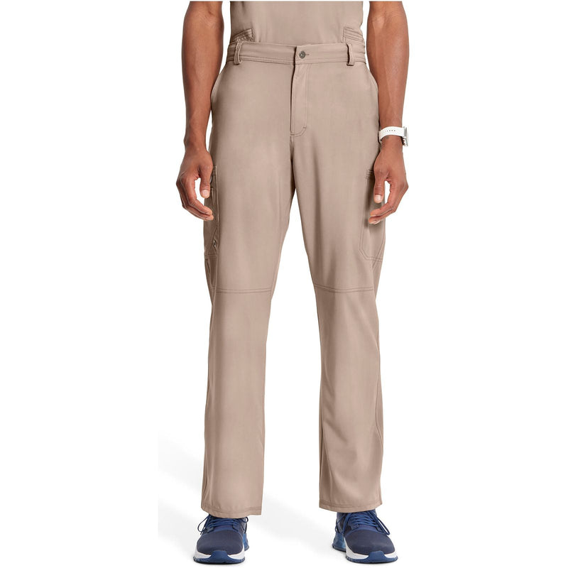khaki - Men's Fly Front Pant