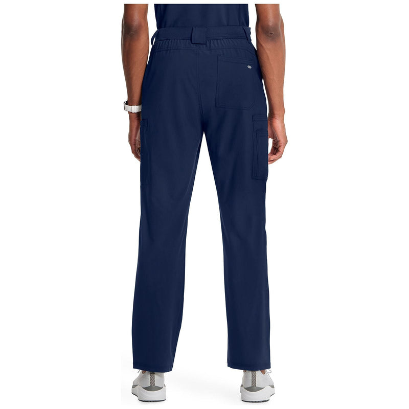 navy - Men's Fly Front Pant