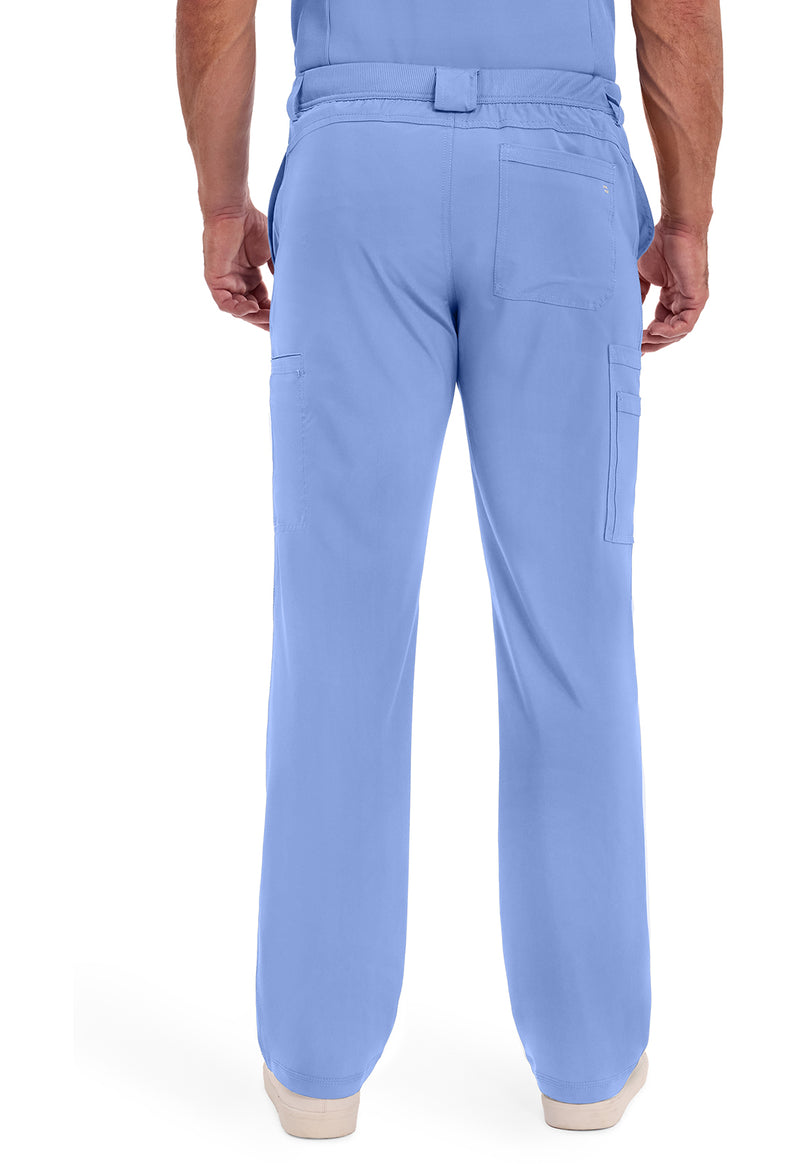 Ciel - Cherokee IN Infinity Men Scrub Pants - Back View