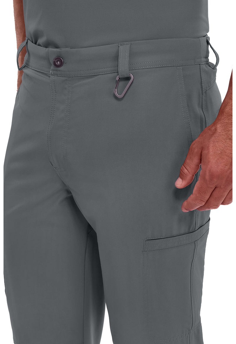 pewter - Men's Fly Front Pant (View 2)