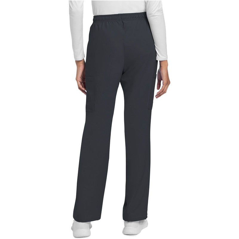 pewter - Mid Rise Drawstring Trouser Cargo Pant