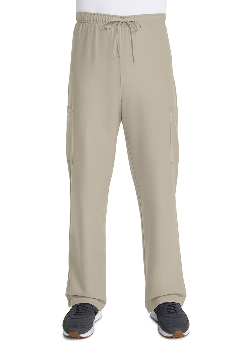 Khaki - Cherokee WW Originals Ultra Unisex Scrub Pants - Front View