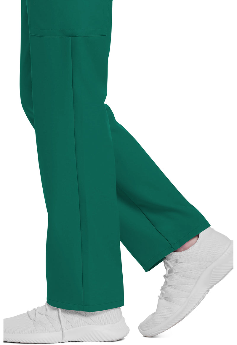 hunter green - Mid Rise Pull-on Slim Leg Cargo Pant (View 4)