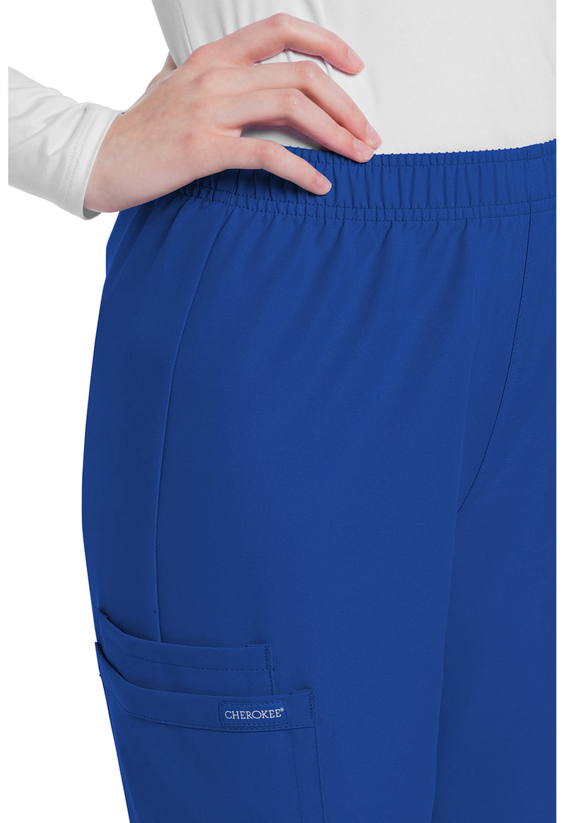 royal - Mid Rise Pull-on Slim Leg Cargo Pant (View 2)