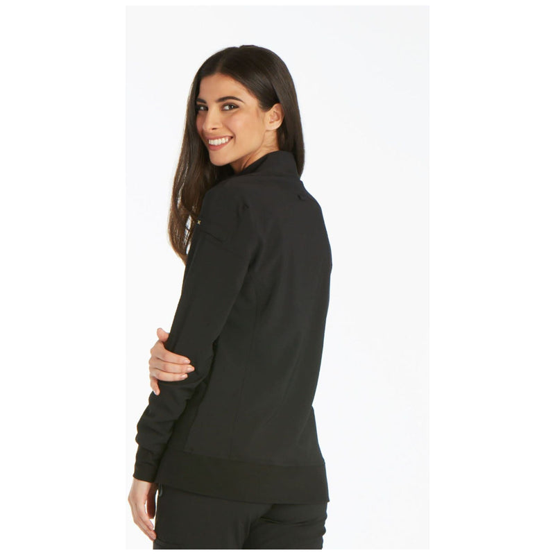 black - Zip Front Jacket