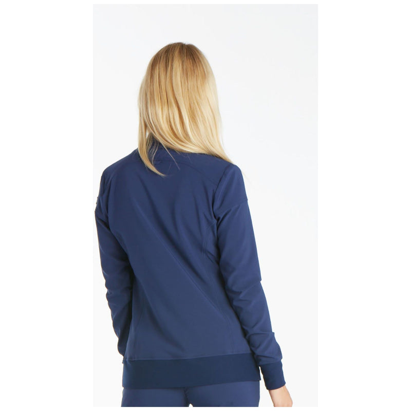 navy - Zip Front Jacket