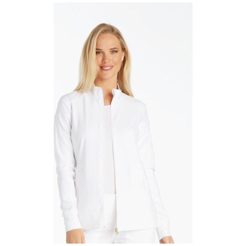 white - Zip Front Jacket