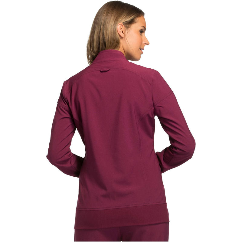 wine - Zip Front Jacket