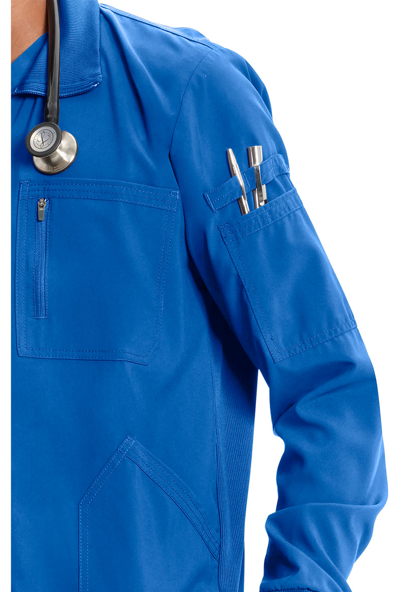 royal - Men's Zip Front Jacket (View 2)