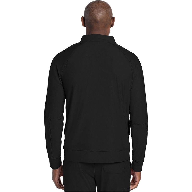 black - Men's Zip Front Jacket