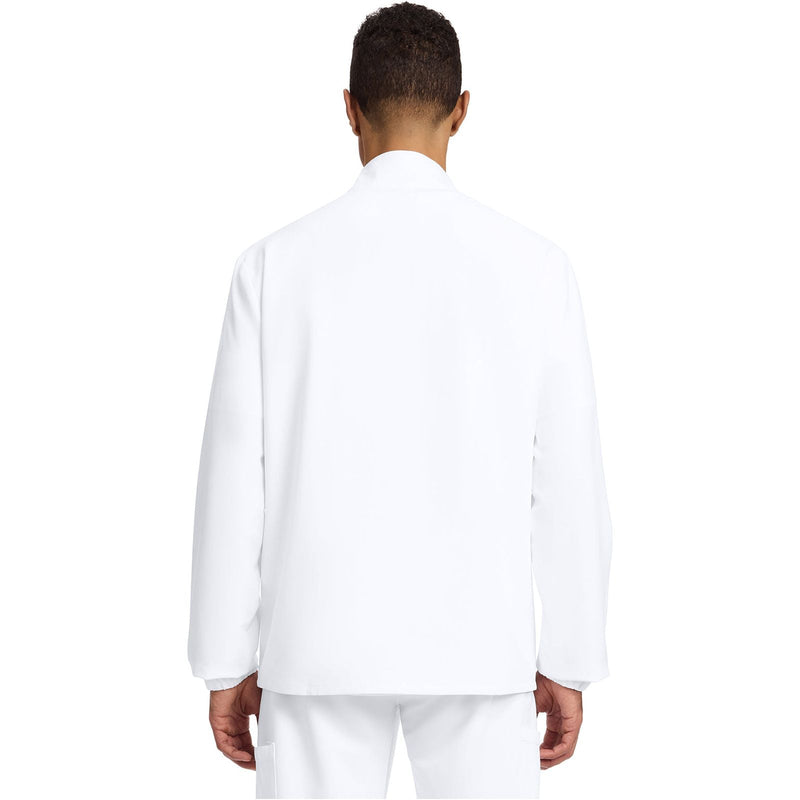 white - Men's Zip Front Jacket