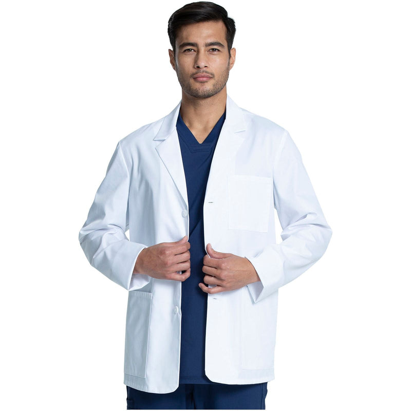white - Tall 32" Men's Consultation Coat