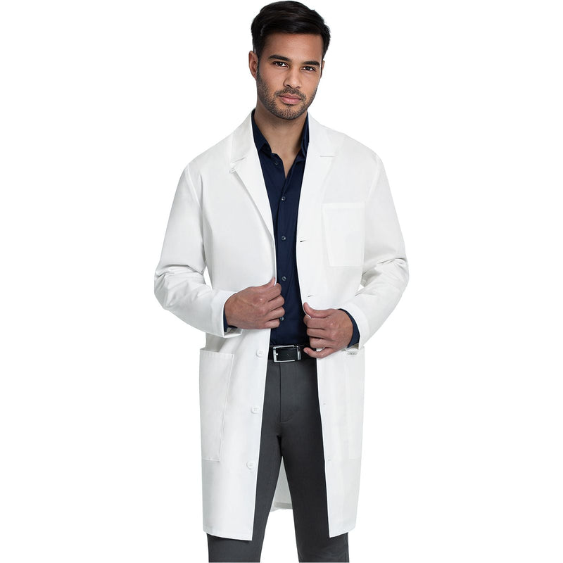 white - 38" Men's Lab Coat