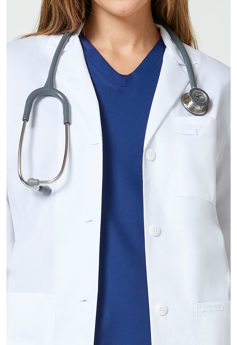 white - 33" Lab Coat (View 2)